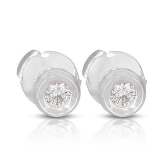 Affordable diamond stud clearance earrings