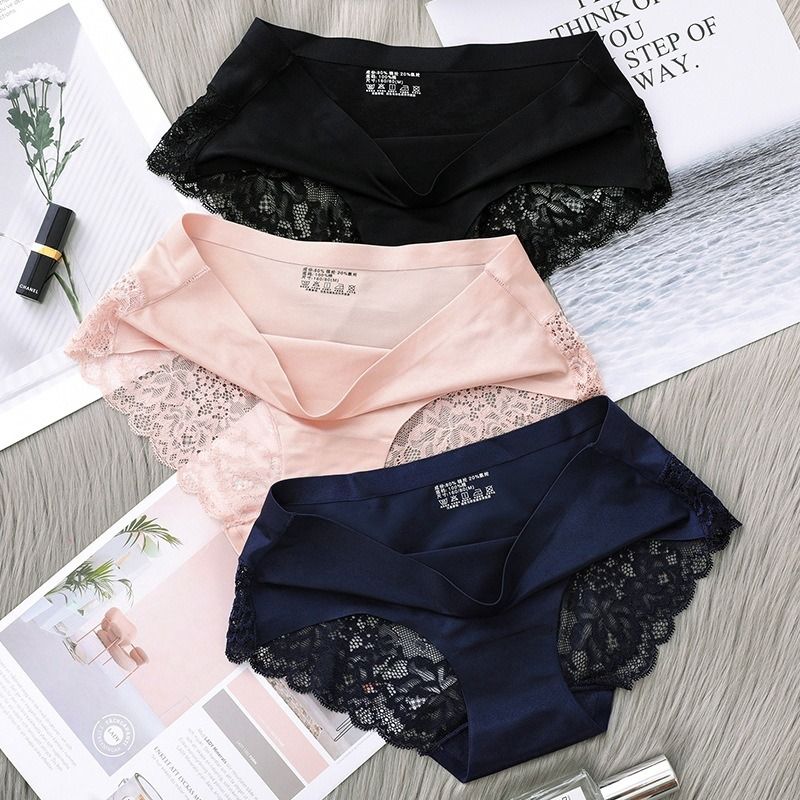 BEST AND CHEAPEST 2.9$ ONLY FOR PIECE! Women Ice Silk lace One