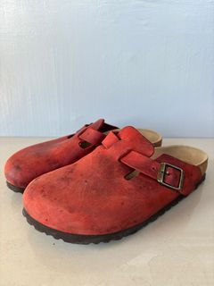 Boston Clogs Leather in Red