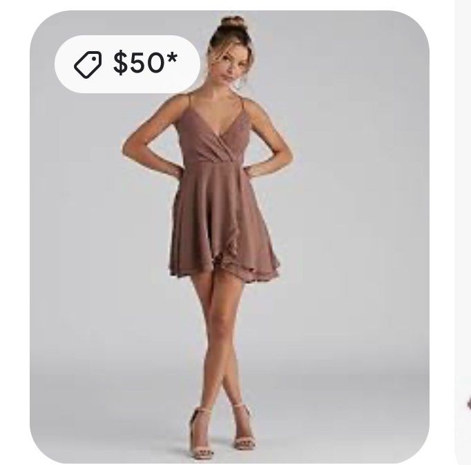 Chiffon flow skater dress cheap