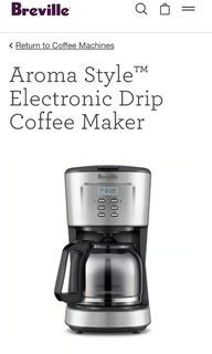 Breville Aroma Style Electronic Drip Coffee Maker