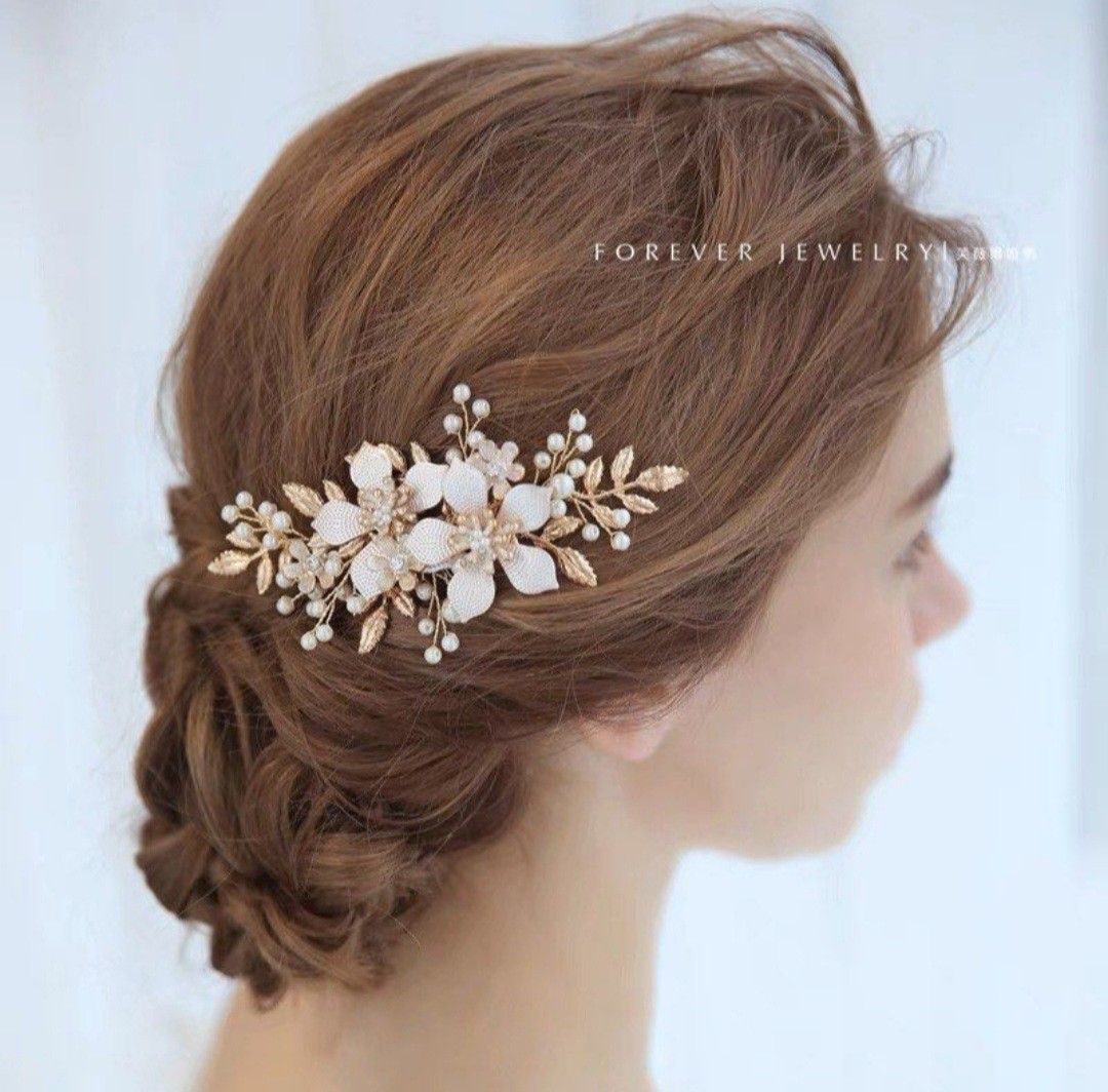 Gold hair ornaments sale