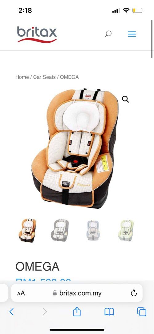 Britax omega outlet