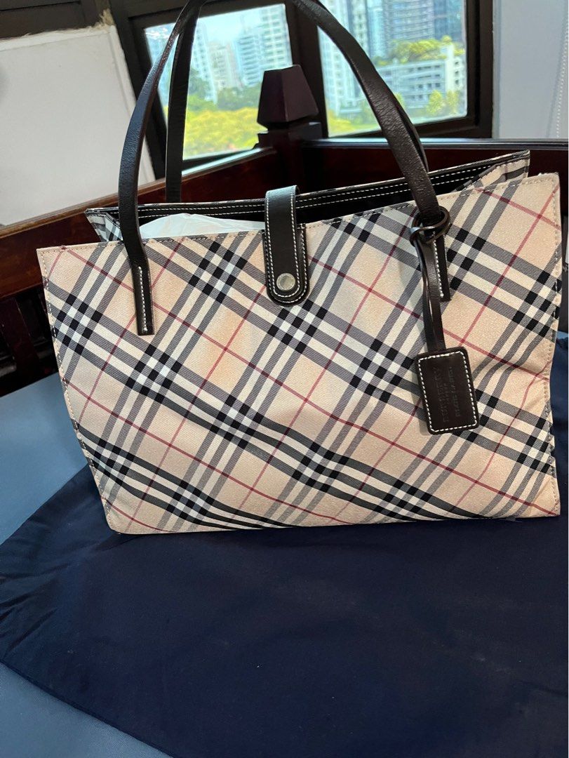 Burberry Blue Label Tote Bag Women s Fashion Bags Wallets Tote Bags on Carousell