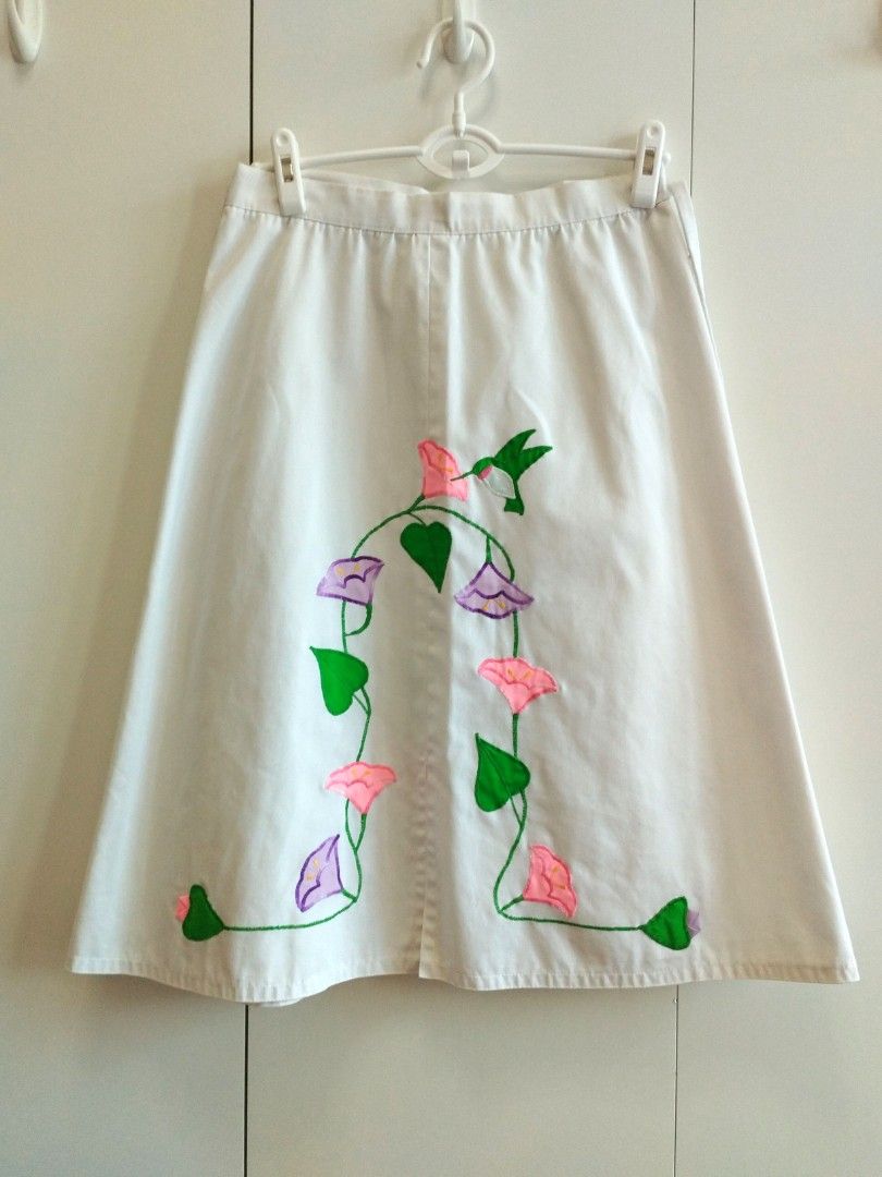 White wrap skirt vintage new arrivals