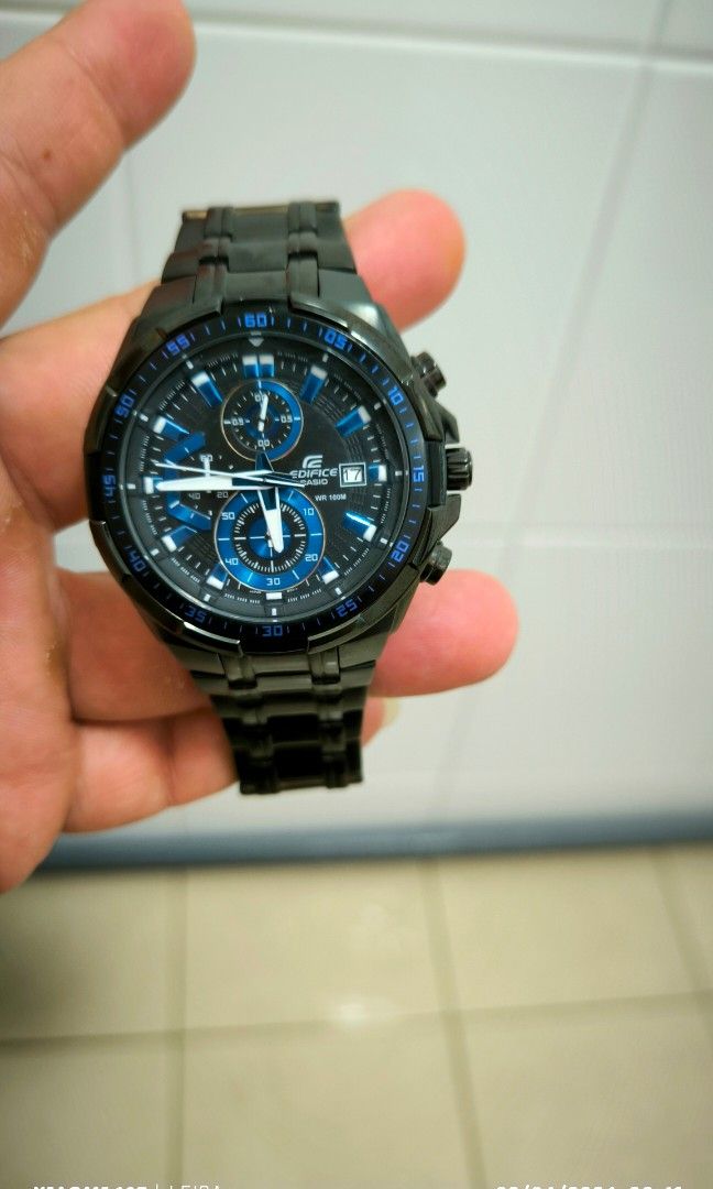 Casio edifice discount efr 539 bk