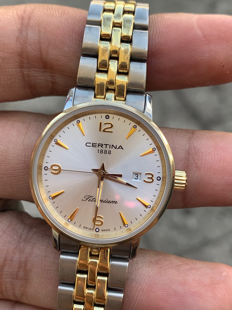 Certina ds caimano discount titanium