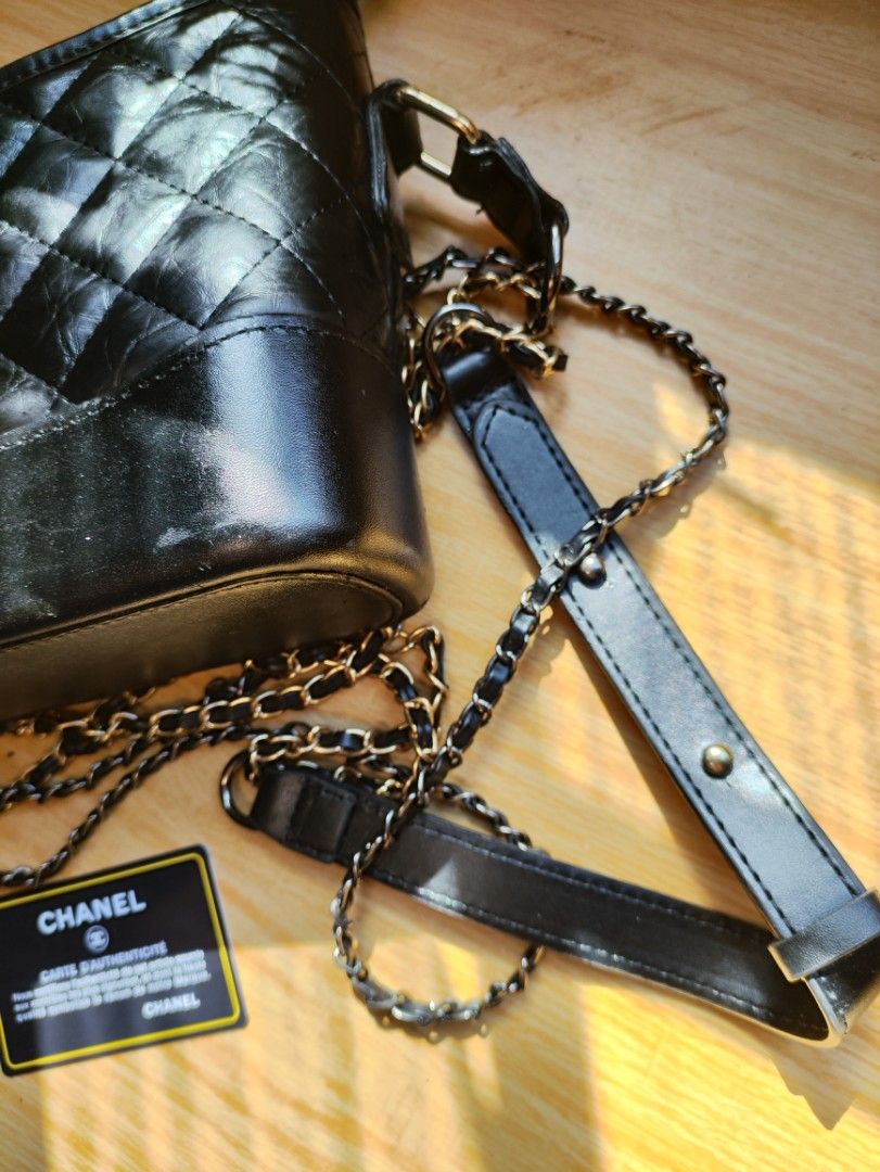 Chanel gabrielle bag store real vs fake