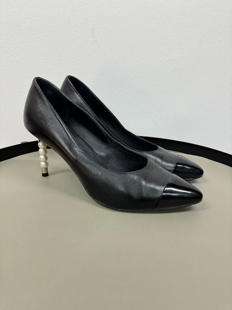 Chanel pearl sandals clearance 218