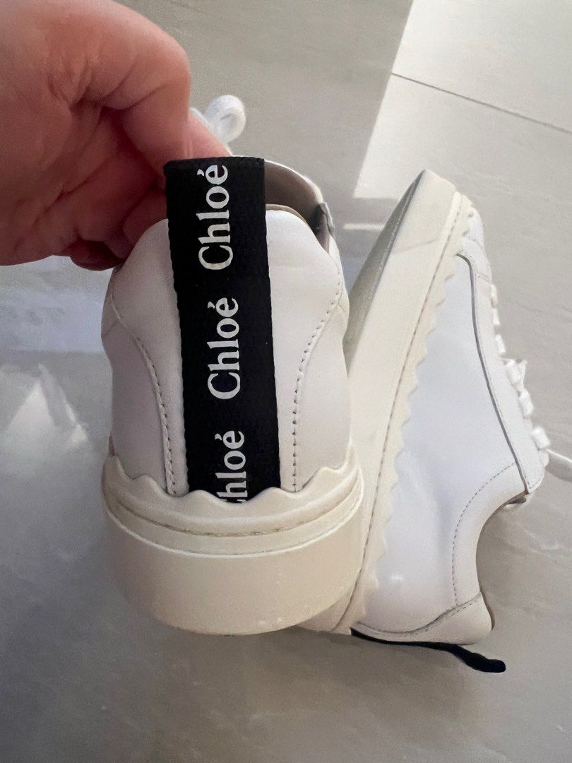 Chloe white sneakers size 36