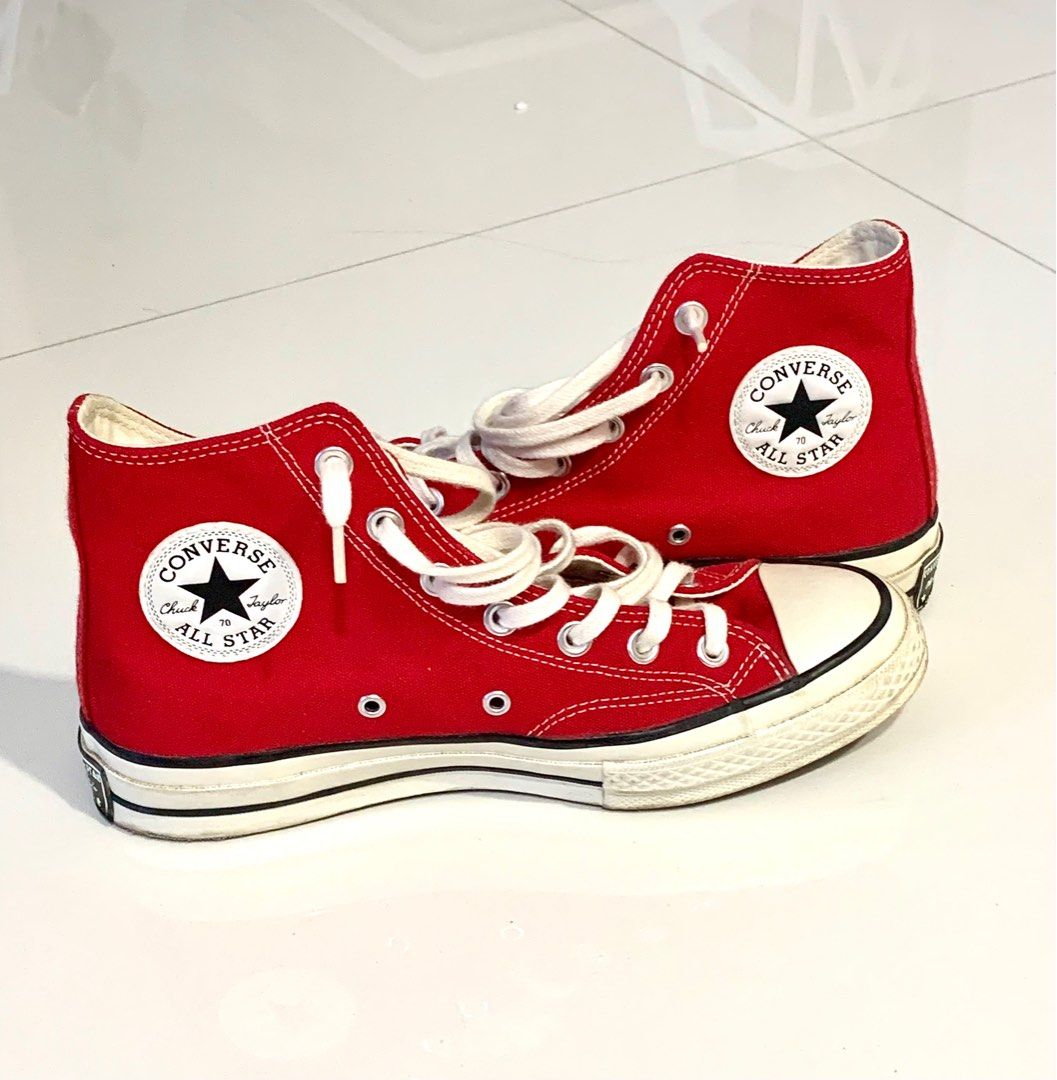 Red canvas converse outlet