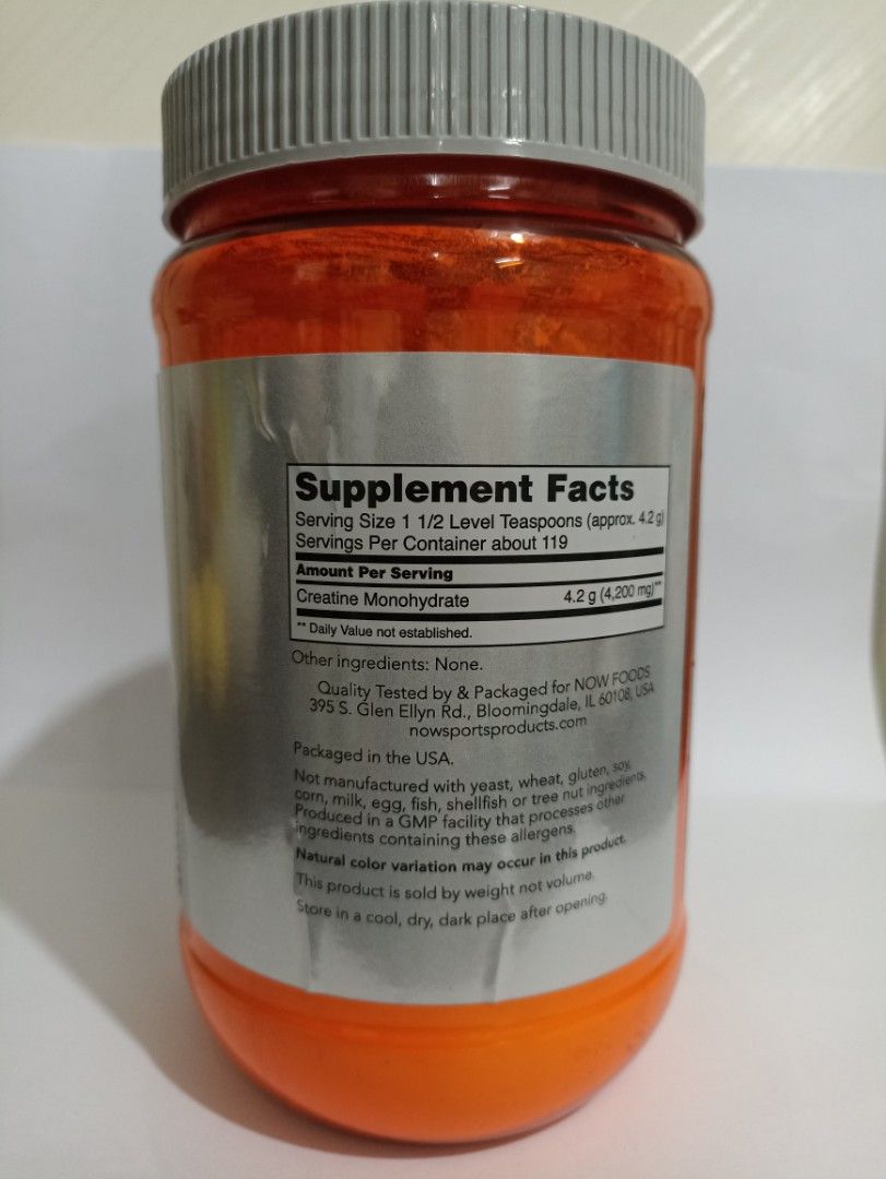 Creatine （分類：健康補充品 - 維他命及補充品）位於 Hong Kong。 由 tikkun2077 提交（商品編號 1284056713，圖片 3）。簡介： 加速肌肉生長/促進細胞產能 純粉 肌肉增進劑 保持瘦體重 膳食補充劑 純素食 猶太潔食 Non-GMO GMP 品質保證。