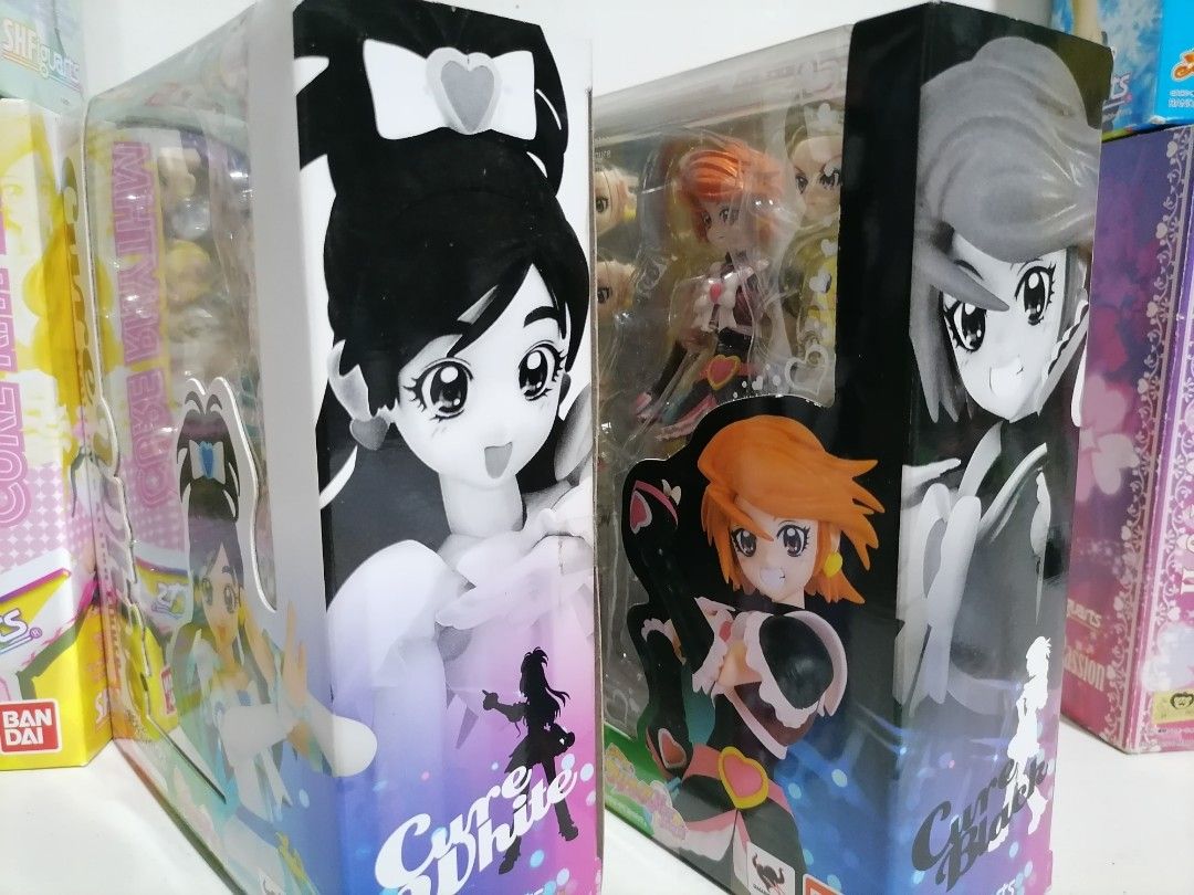 Cure Black & Cure White Precure SHFiguarts (Category: Figurines & Statues) located in Baguio. Submitted by ems_collects (Listing ID 1284090122, Image 2). Description: They've only been brought out once and placed back carefully. For any inquiries, please feel free to pm me :).