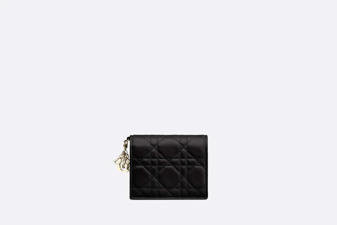 Dior lambskin wallet sale