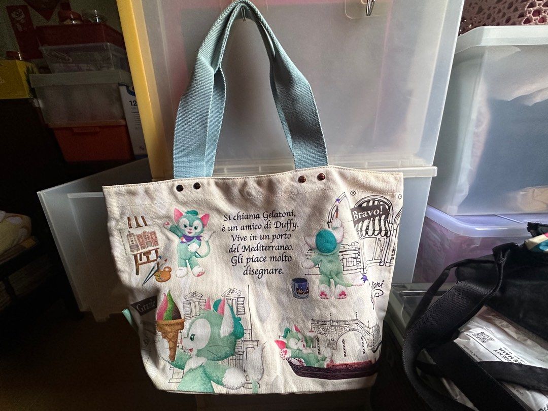 Disneyland Japan Gelatoni Tote Bag Women s Fashion Bags Wallets Tote Bags on Carousell