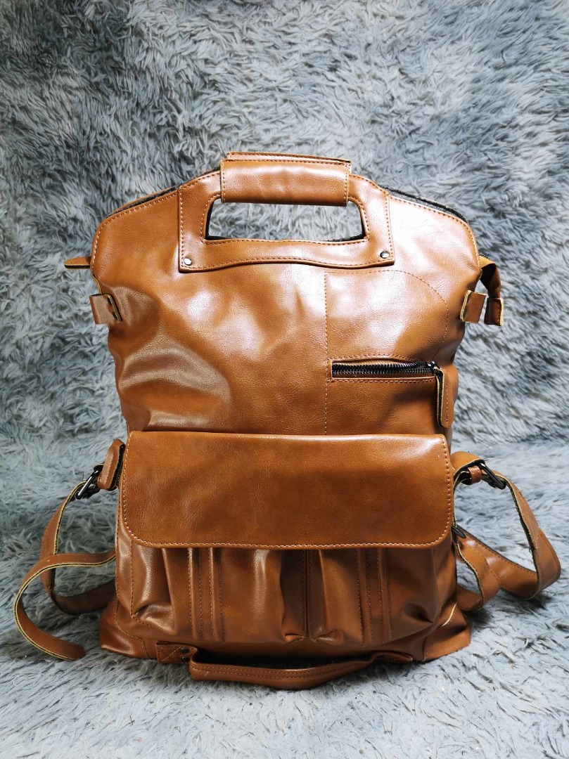 Ekphero Brown Leather Crossbody Bag Women s Fashion Bags Wallets Cross body Bags on Carousell