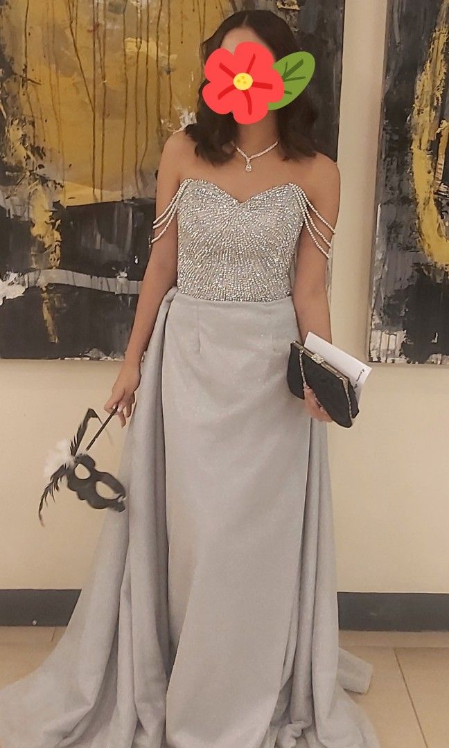 Elegant Prom gown for Rent Women s Fashion Dresses Sets Evening dresses gowns on Carousell