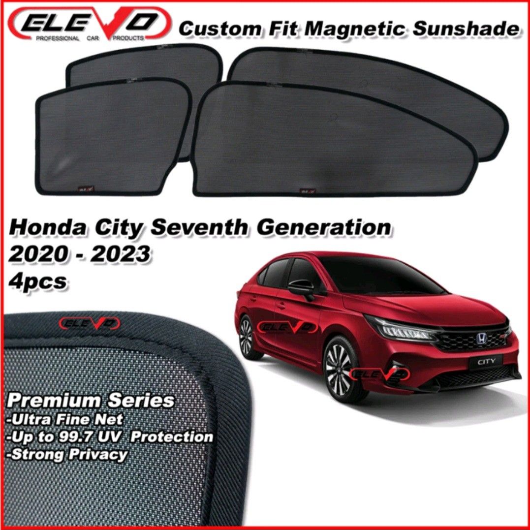 Elevo Honda City 2020-2023 Sunshade 1 set, Auto Accessories on