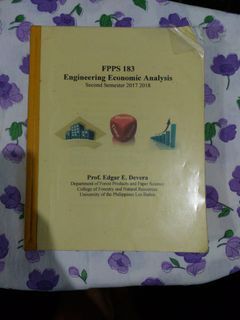 Engineering Economics Analysis lecture book