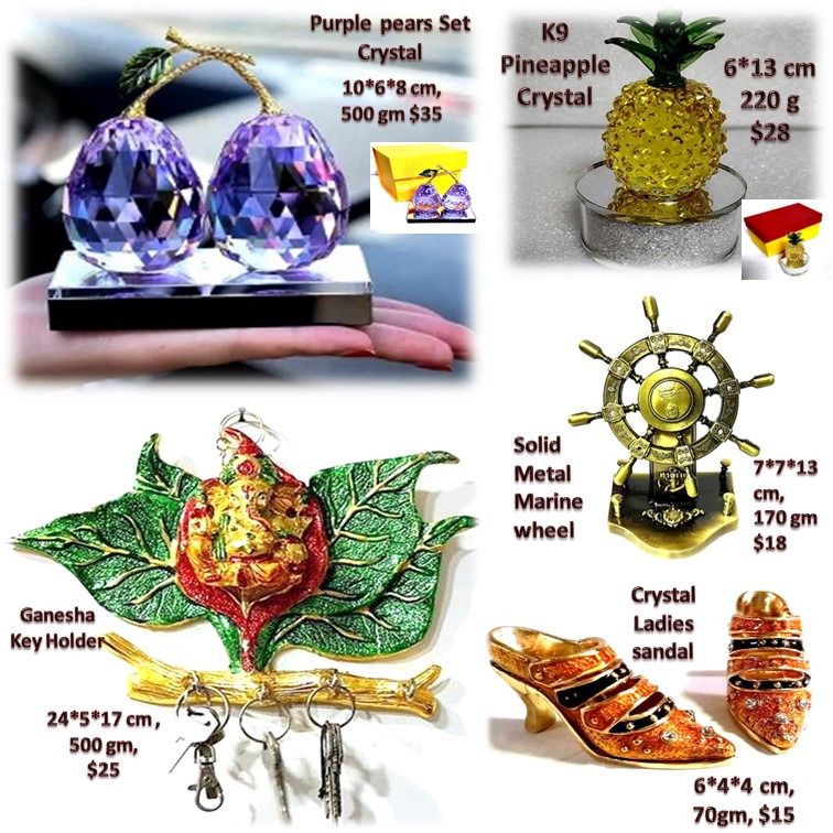 Crystal Pineapple Figurines Glass Fruit Paperweight Art Collection Table  Ornament Home Wedding Decor Lady Kids Gifts