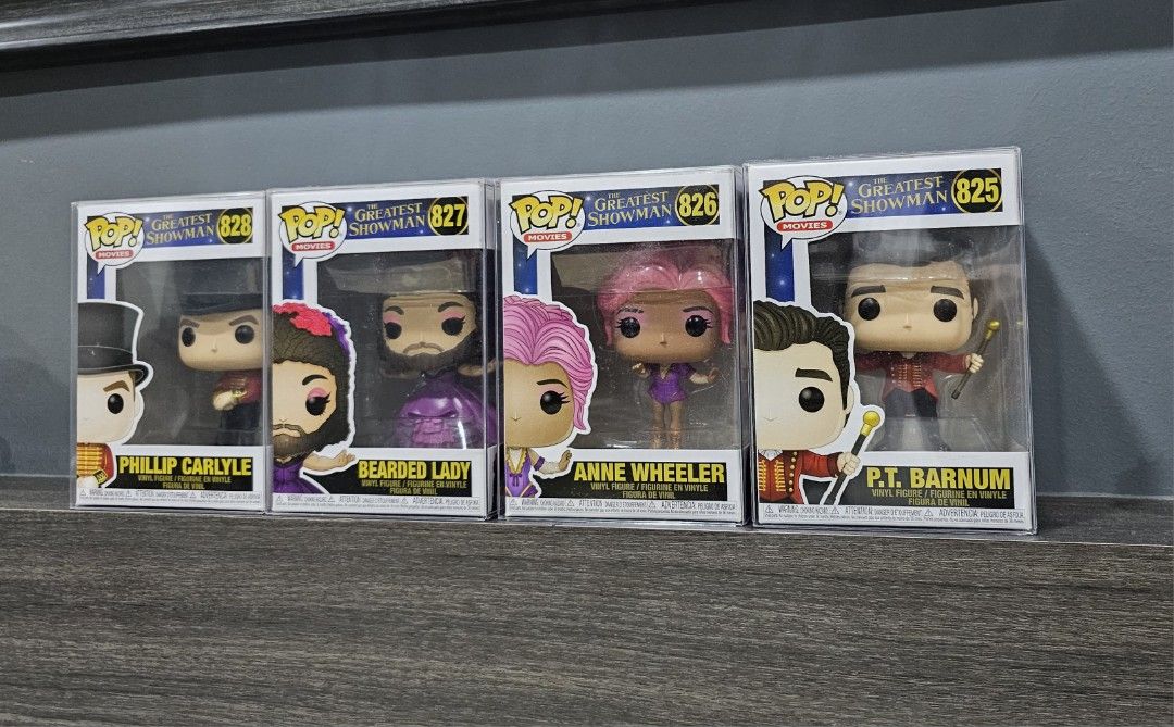 Funko Pop - The Greatest Showman Set, Hobbies & Toys, Toys & Games