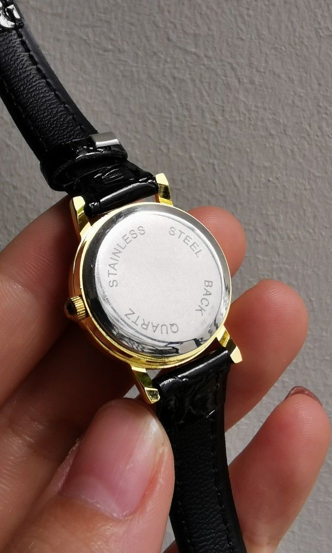 Genuine diamond quartz watch price top