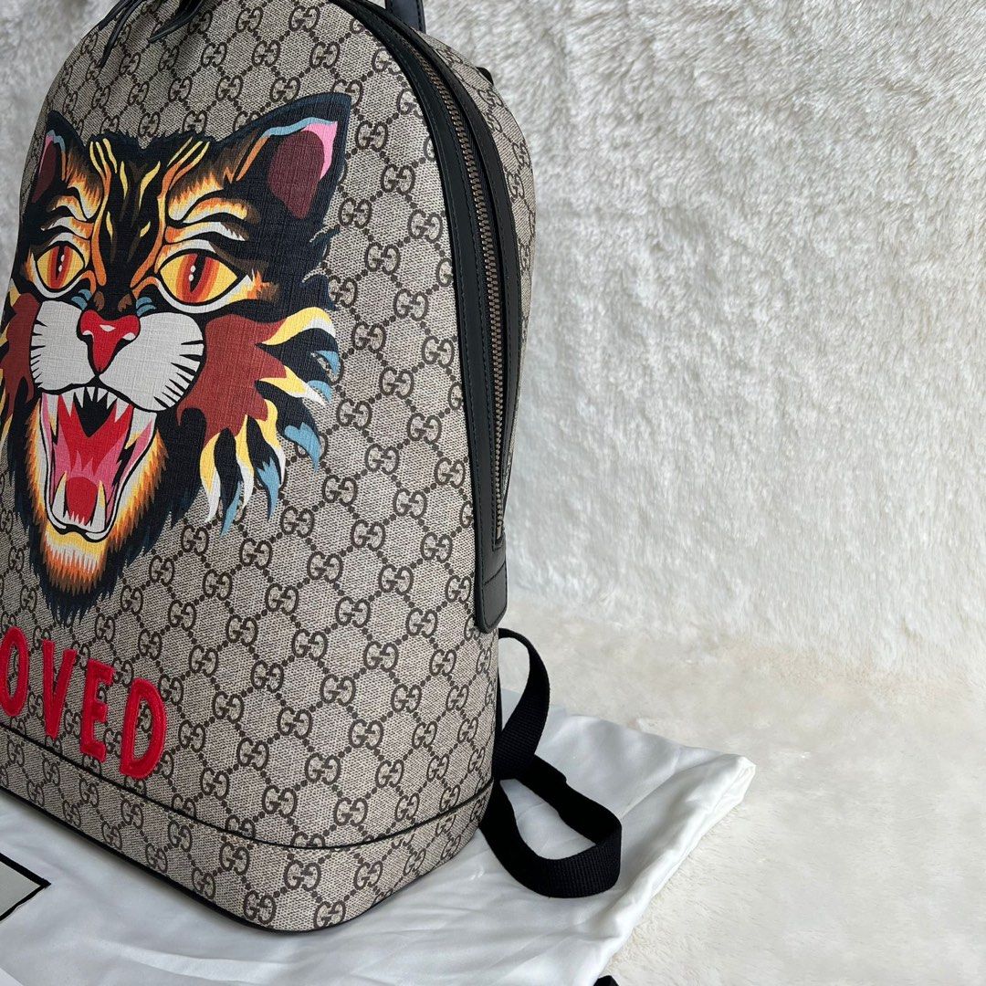 Gucci angry cat backpack outlet