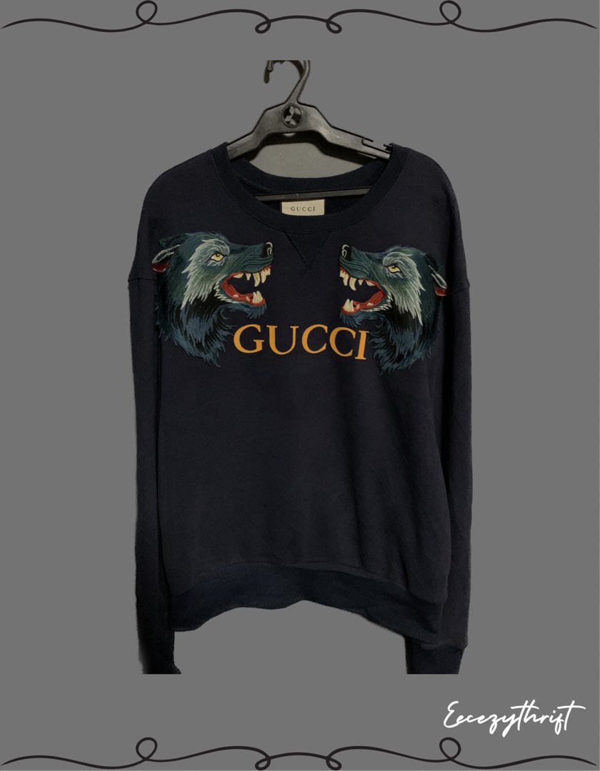 Gucci cheap wolf sweatshirt
