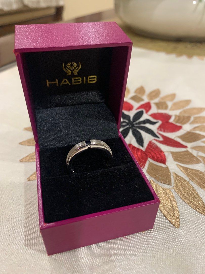 Habib silver ring sale
