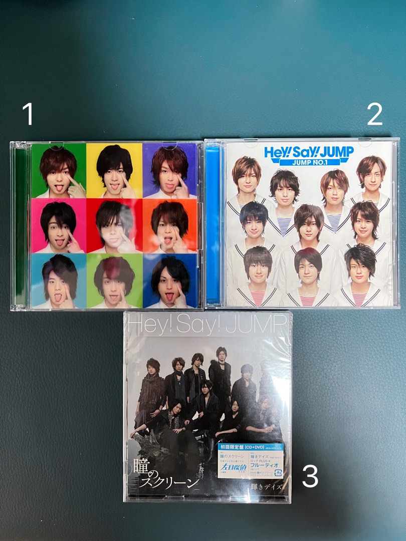 Hey!Say!JUMP CD日版, 興趣及遊戲, 收藏品及紀念品, 日本明星- Carousell