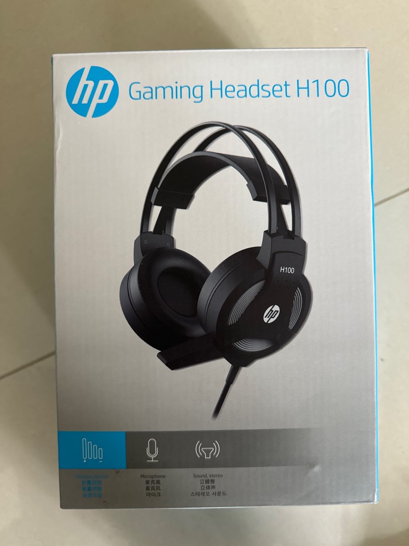 Hp gaming headset h100 Audio Headphones Headsets on Carousell