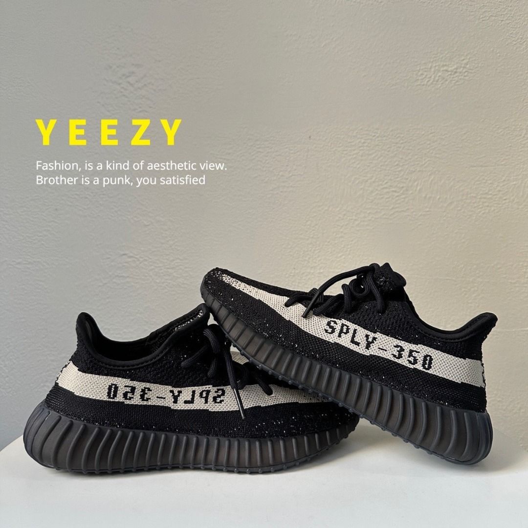 Yeezy 350 core best sale black white