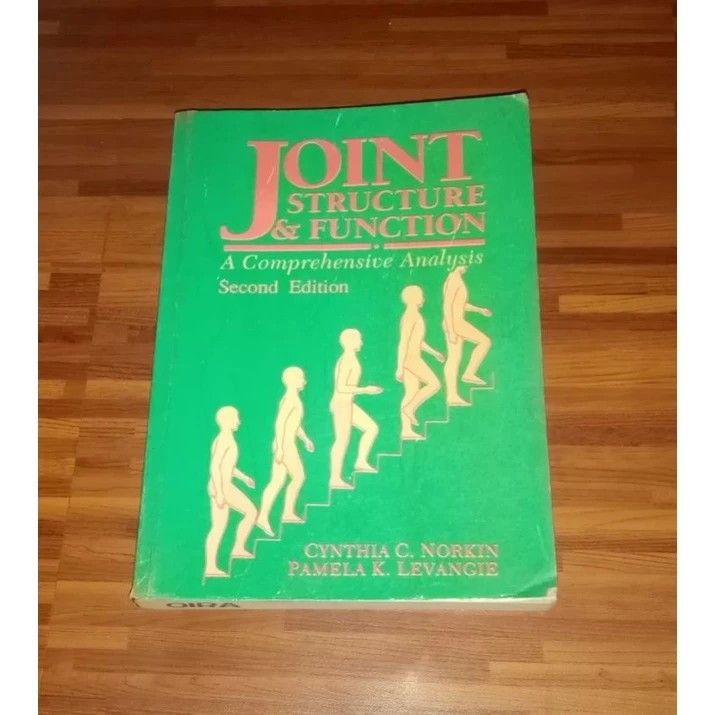 JOINT STRUCTURE & FUNCTION (Category: Textbooks) located in Bacoor. Submitted by gbazaar (Listing ID 1283984344, Image 1). Description: JOINT STRUCTURE & FUNCTION A Comprehensive Analysis Cynthia C. Norkin Pamela K. Levangie Second Edition -with highlights and writings.