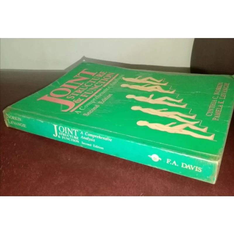 JOINT STRUCTURE & FUNCTION (Category: Textbooks) located in Bacoor. Submitted by gbazaar (Listing ID 1283984344, Image 3). Description: JOINT STRUCTURE & FUNCTION A Comprehensive Analysis Cynthia C. Norkin Pamela K. Levangie Second Edition -with highlights and writings.