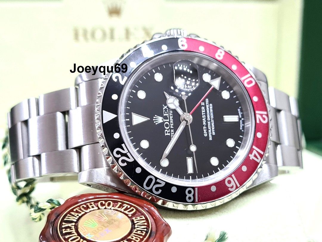 Gmt master deals 2 red black