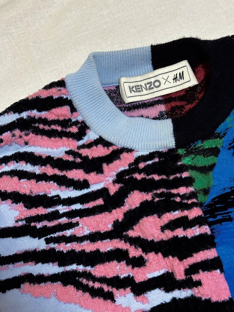 STEAL Kenzo x H M multicolour sweater jumper