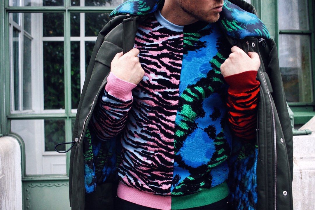 Kenzo x H M multicolour sweater jumper