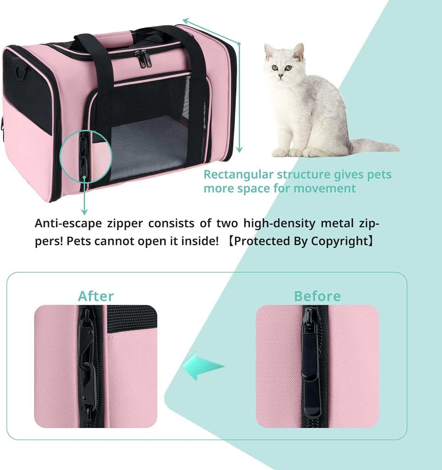 Used cat carriers for sale cheap