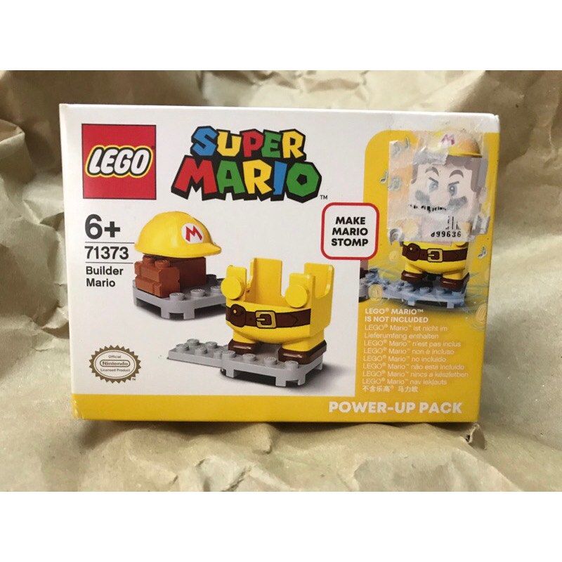 LEGO 71373 mario power up pack builder Mario (only Mario suit Condition as  photo show), Hobbies & Toys, Toys & Games on Carousell