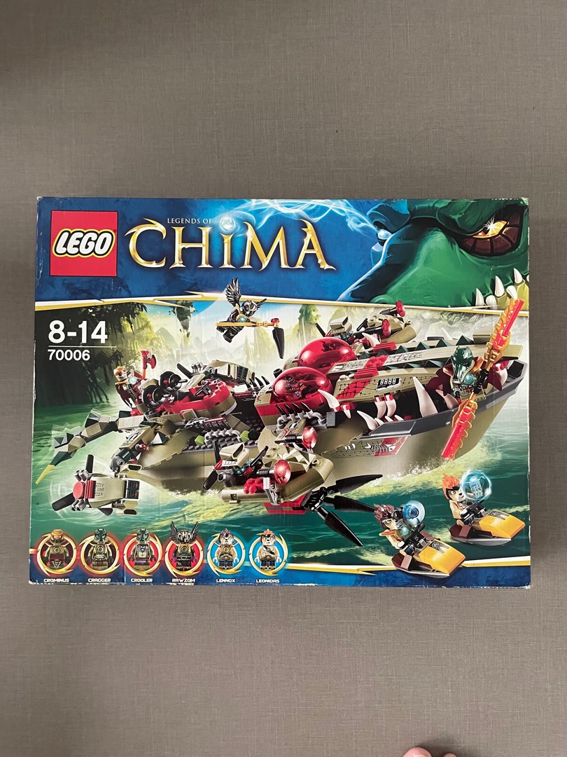 Lego Chima 70006 Cragger s Command Ship Hobbies Toys Toys