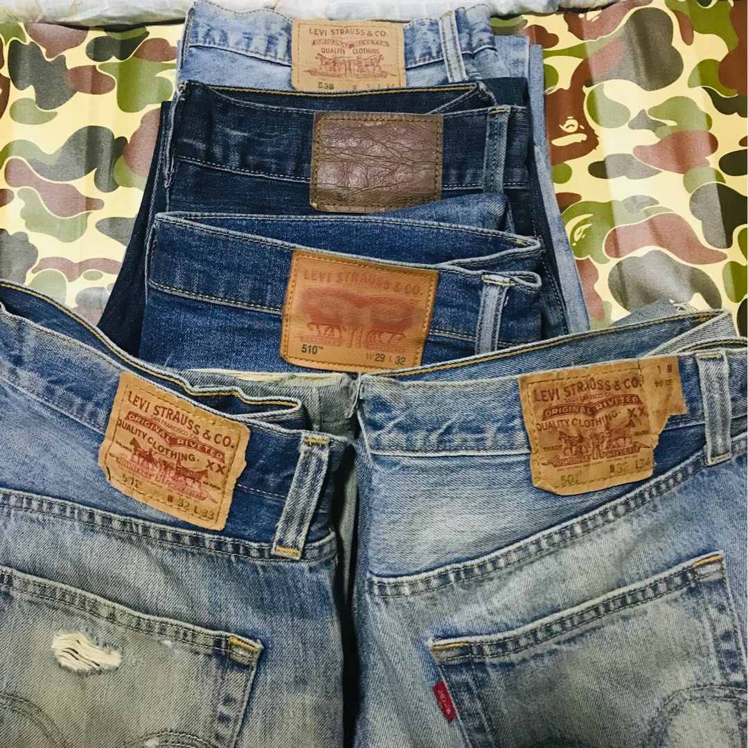 Levi jeans stock store