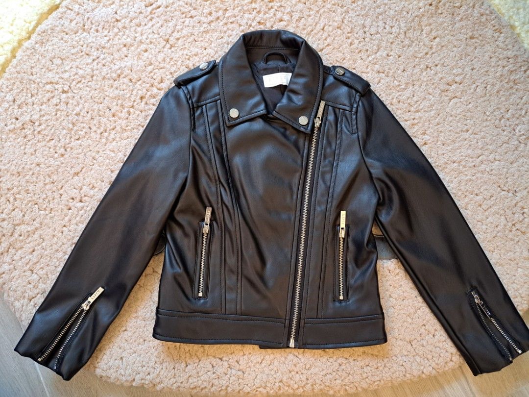 Lipsy faux leather biker jacket clearance