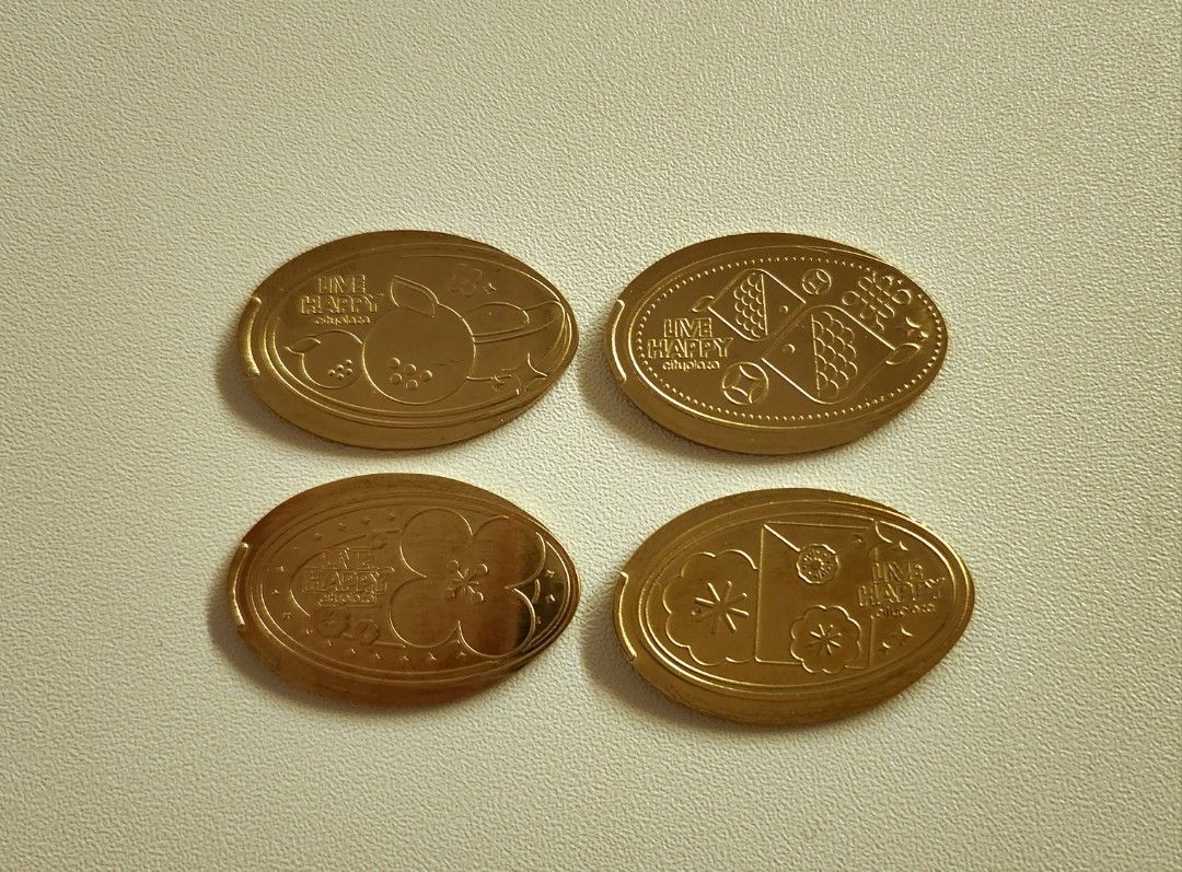 LIVE HAPPY Cityplaza新年壓幣一套, 興趣及遊戲, 收藏品及紀念品, 錢幣- Carousell