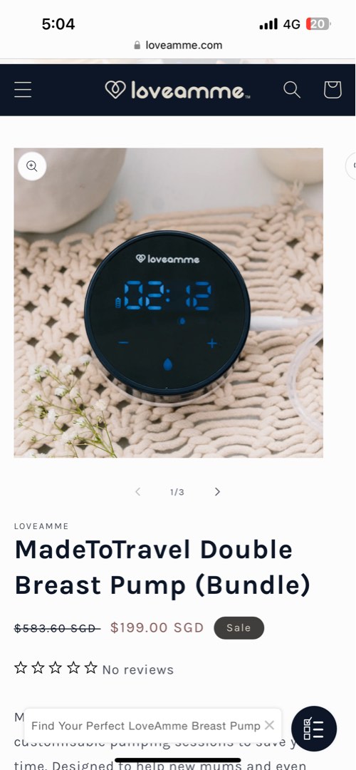 MadeToTravel Double Breast Pump (Bundle) – LoveAmme