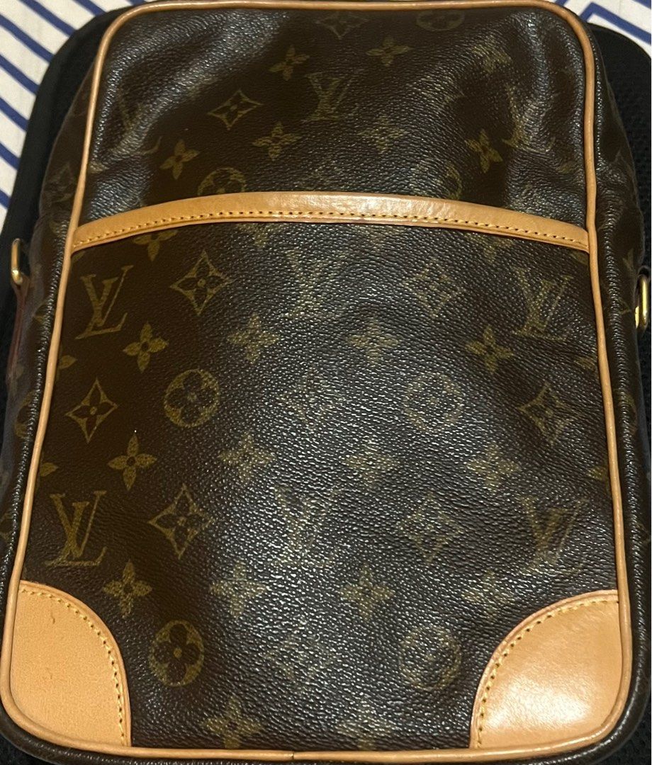 Lv danube (Category: Luxury Bags & Wallets) located in Manila. Submitted by beatep (Listing ID 1284066172, Image 1). Description: Lv Denube Changed vachetta Can be used as sling and backlack From japan.