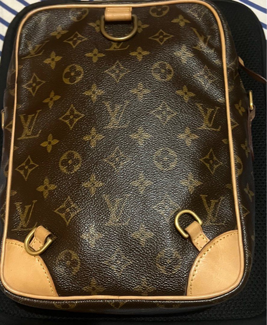 Lv danube (Category: Luxury Bags & Wallets) located in Manila. Submitted by beatep (Listing ID 1284066172, Image 3). Description: Lv Denube Changed vachetta Can be used as sling and backlack From japan.