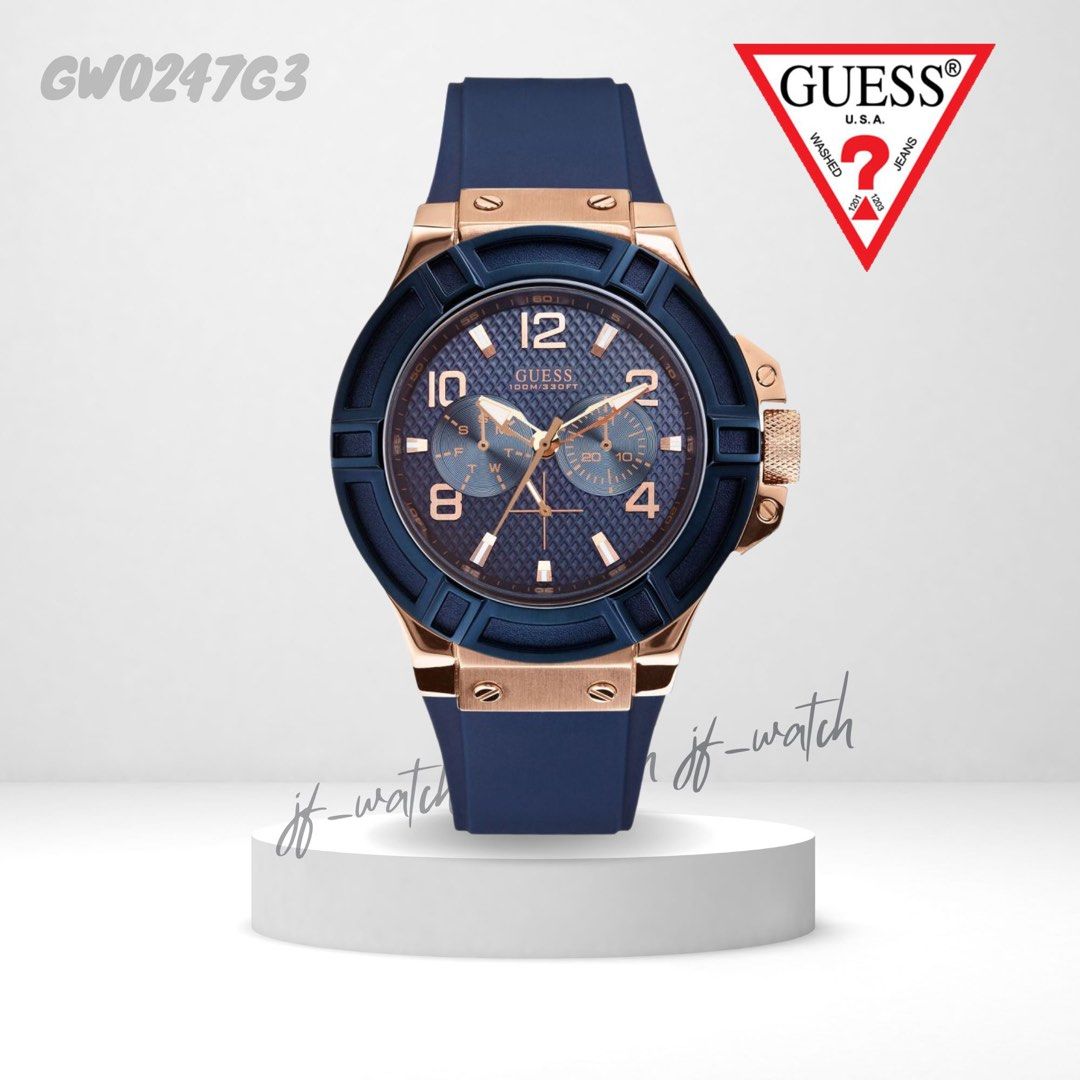 Man watch Guess W0247G3 Men s Fashion Watches Accessories Watches on Carousell