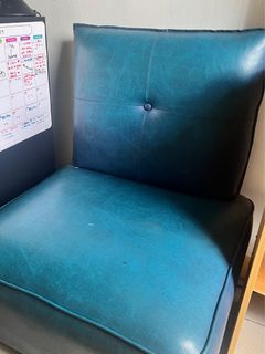 Mandaue Foam Blue Sofa Single Seater
