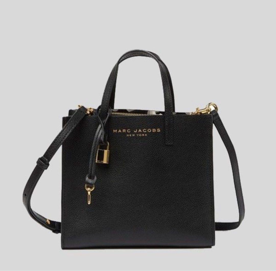 Marc jacobs grind leather tote 2025
