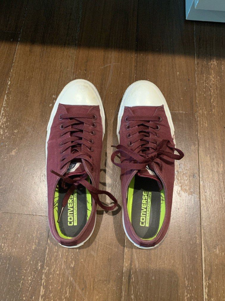 Maroon Converse Shoes DM FOR PRICE NEGO